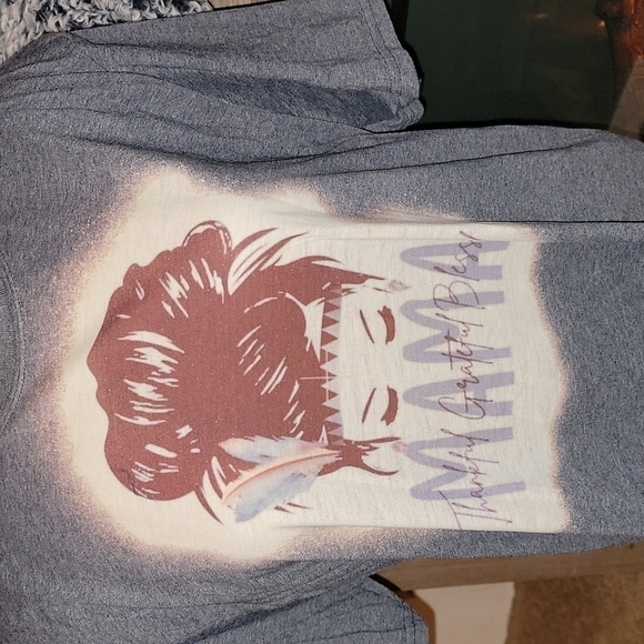 Nwot Bleached Mama Tee -> Nwot Bleached Mama Tee - Picture 2 of 2